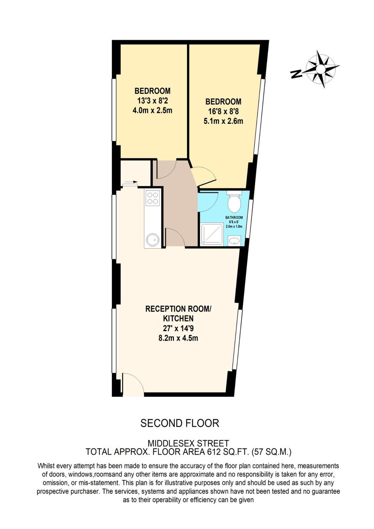 Imperial Middlesex Street Apartment