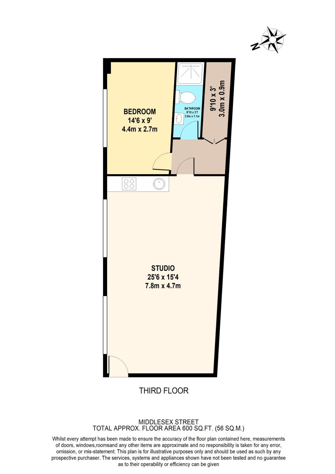 Imperial Middlesex Street Apartment